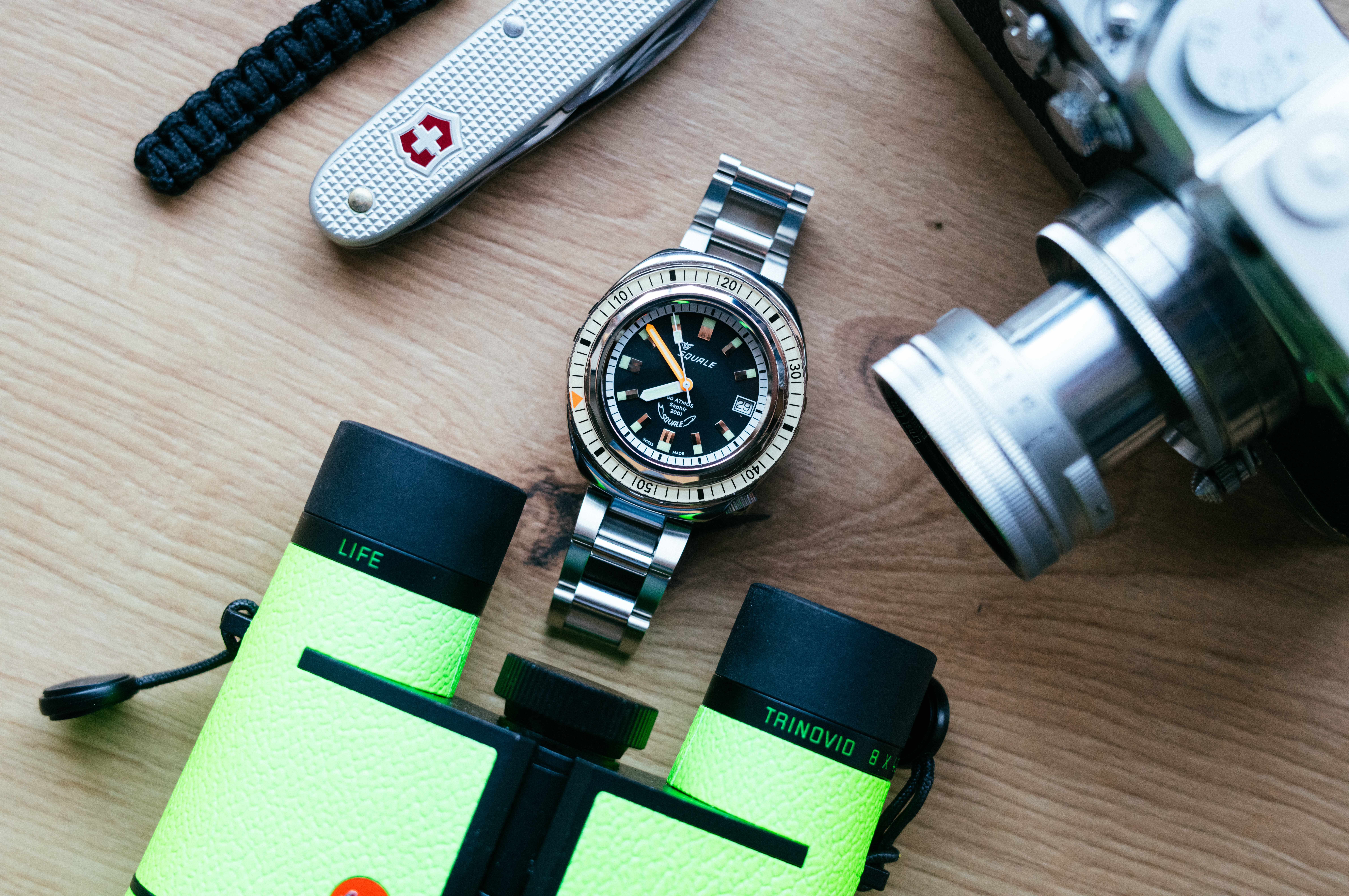 Up, Not Down: A Squale 2001 Sand in the Alps